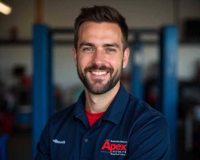 Photo of Jordan Miles, Lead Technician at Apex Automotive Solutions